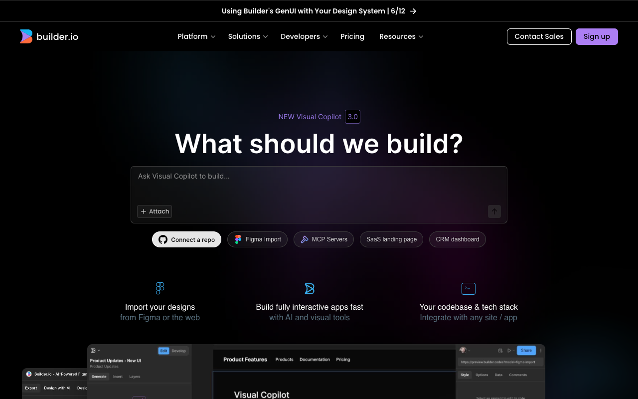 Builder.io：连接 LLMs 到可视化编辑器的未来