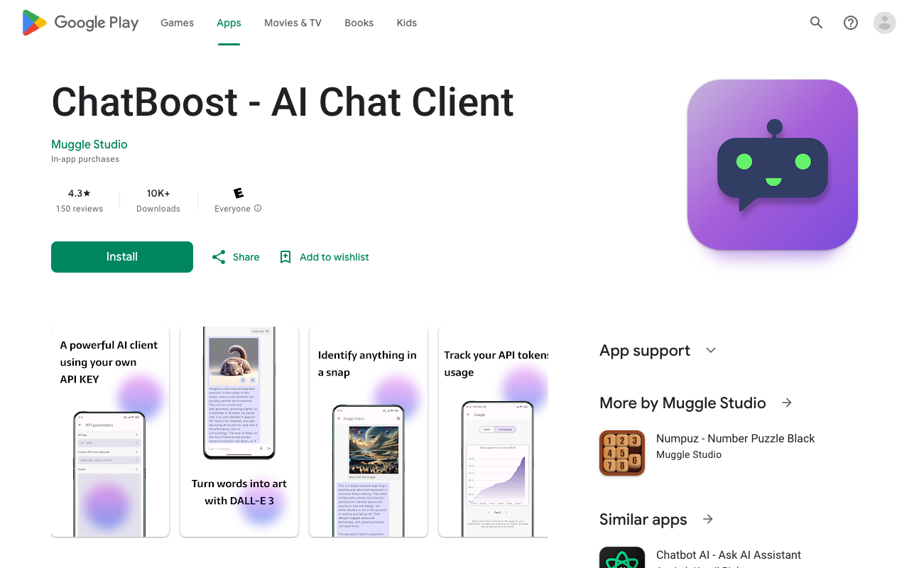 ChatBoost - ChatGPT Android 客户端