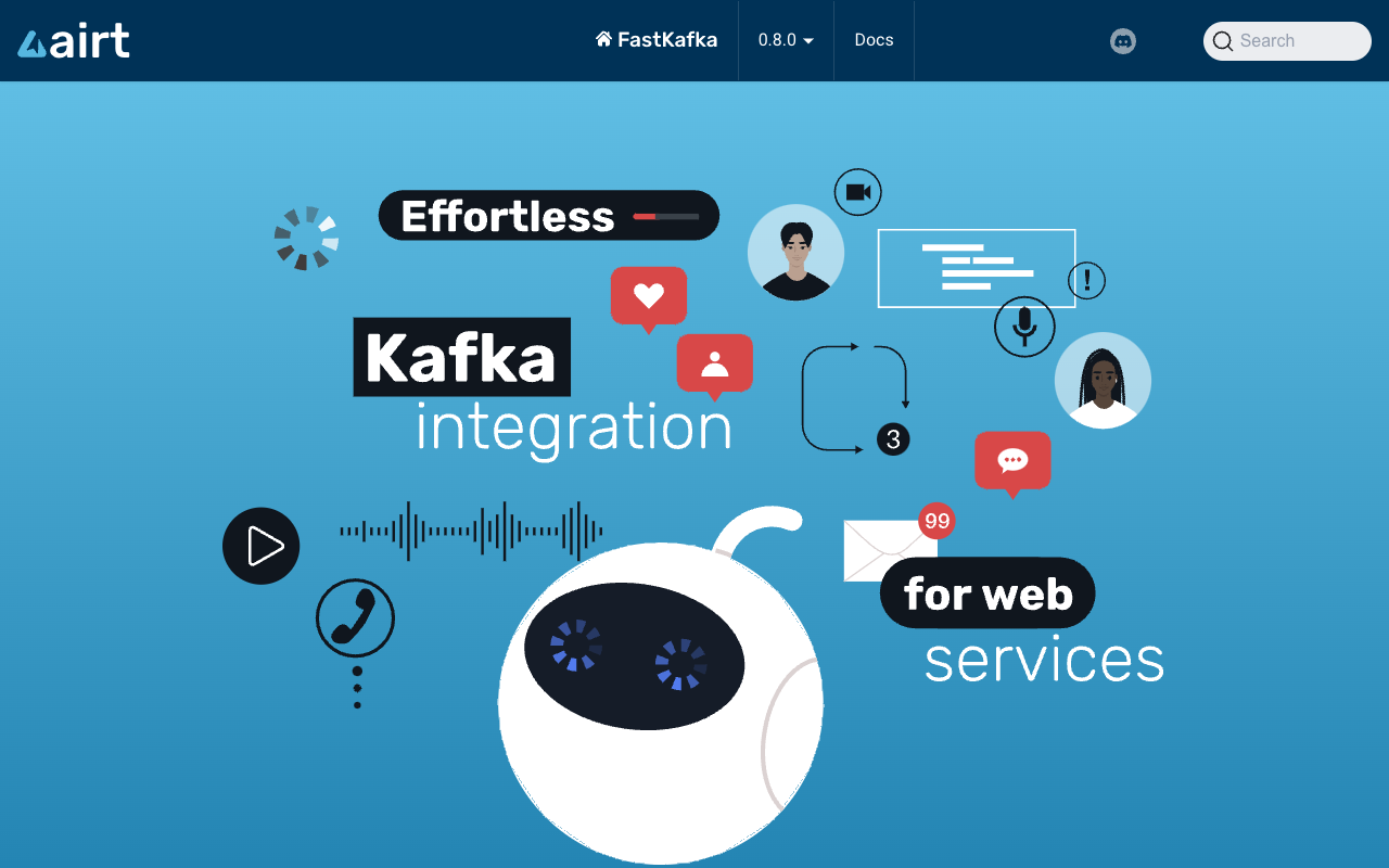 FastKafka - 简单集成 Kafka 的 Web 服务