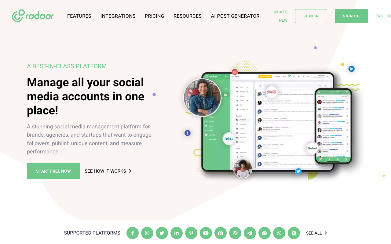 RADAAR 的 AI 助手：革新社交媒体管理