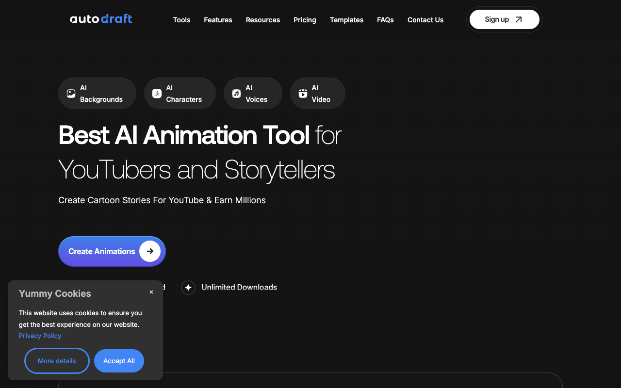 AutoDraft - AI 漫画、Webtoon 和动画图像生成器