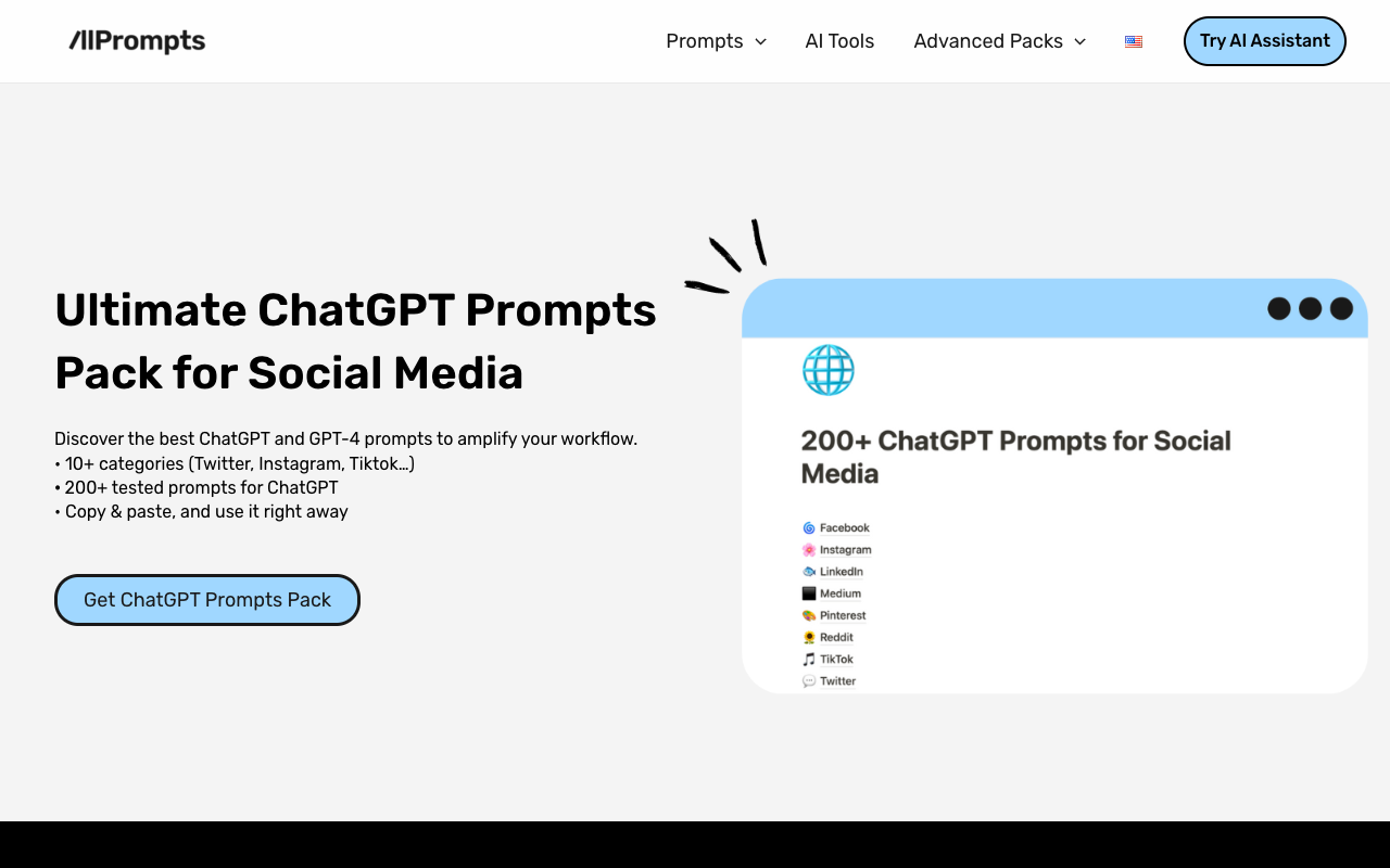 350+ 社交媒体 ChatGPT 提示 - 提升您的帖子！ 社交媒体 内容创作 GPT-4