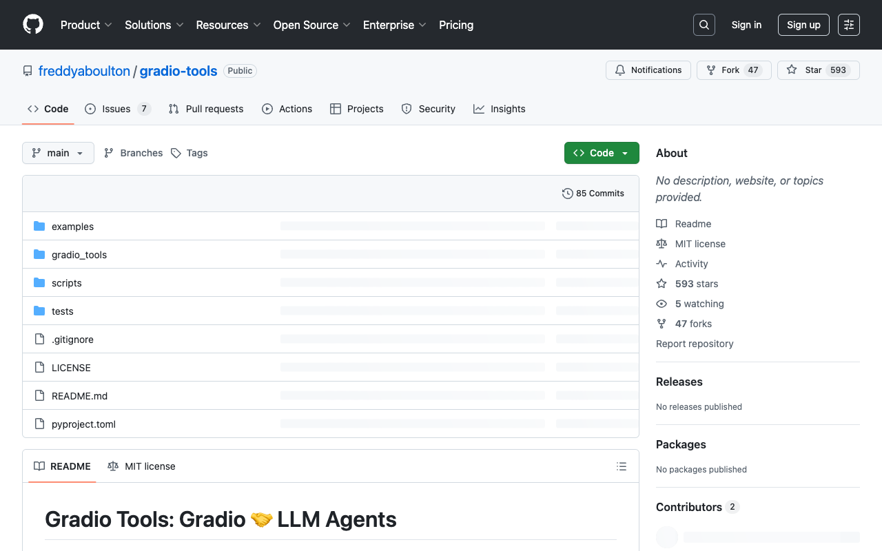 Gradio Tools - 让 LLM Agents 更加智能