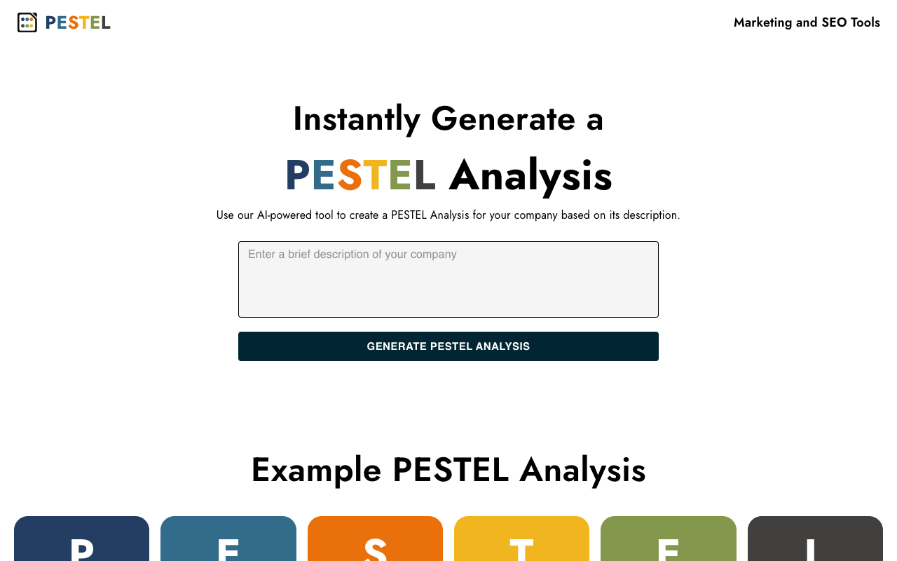 PESTEL Analysis - 用 AI 评估业务外部因素