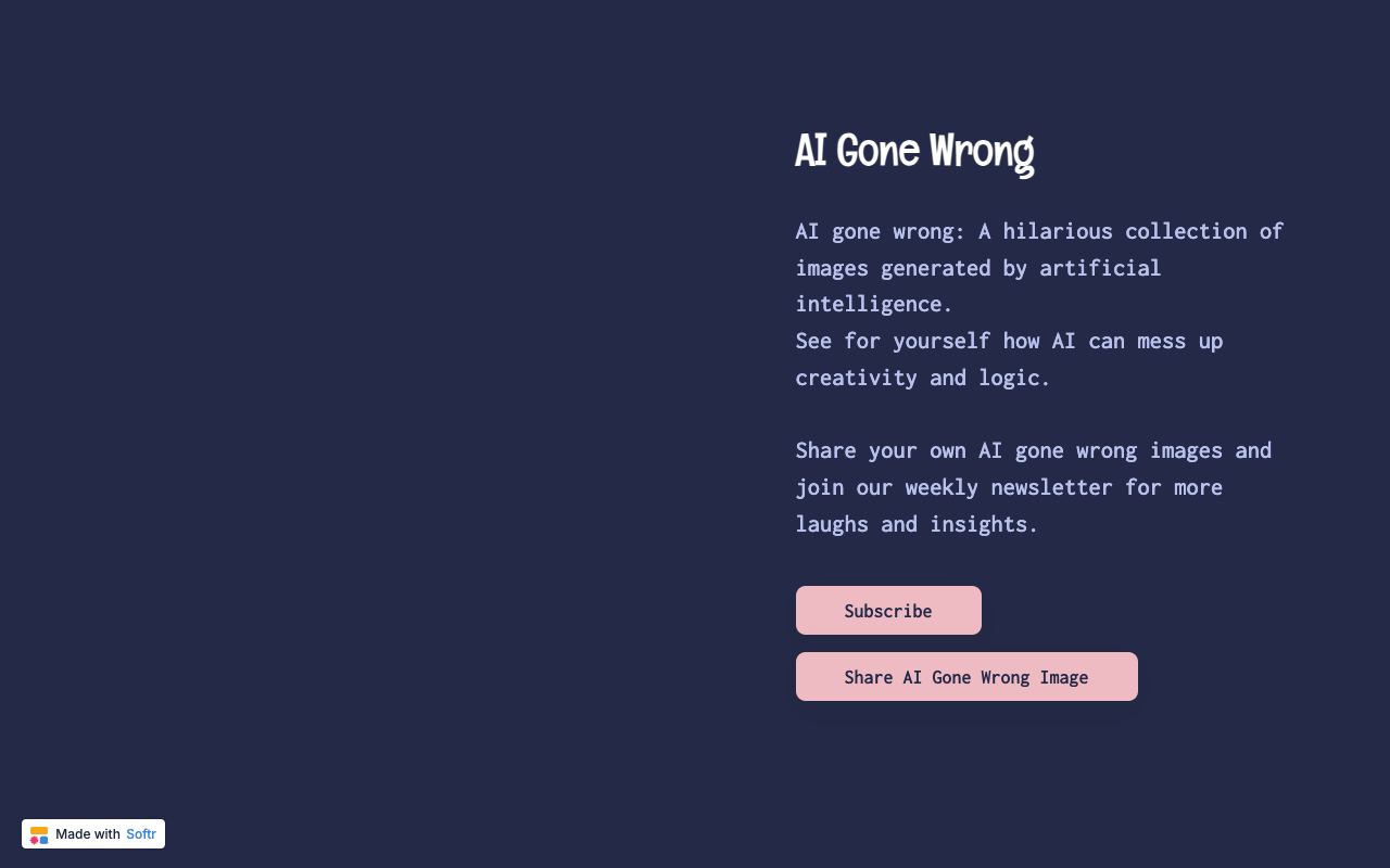 AI Gone Wrong - 当 AI 让你哈哈大笑