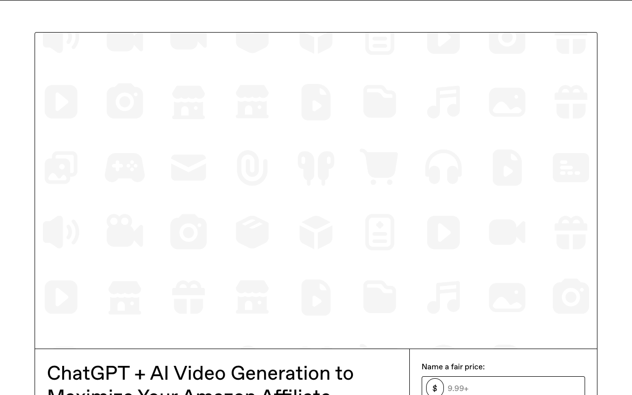 ChatGPT + AI 视频生成，最大化您的亚马逊联盟收益 人工智能 亚马逊联盟 视频生成