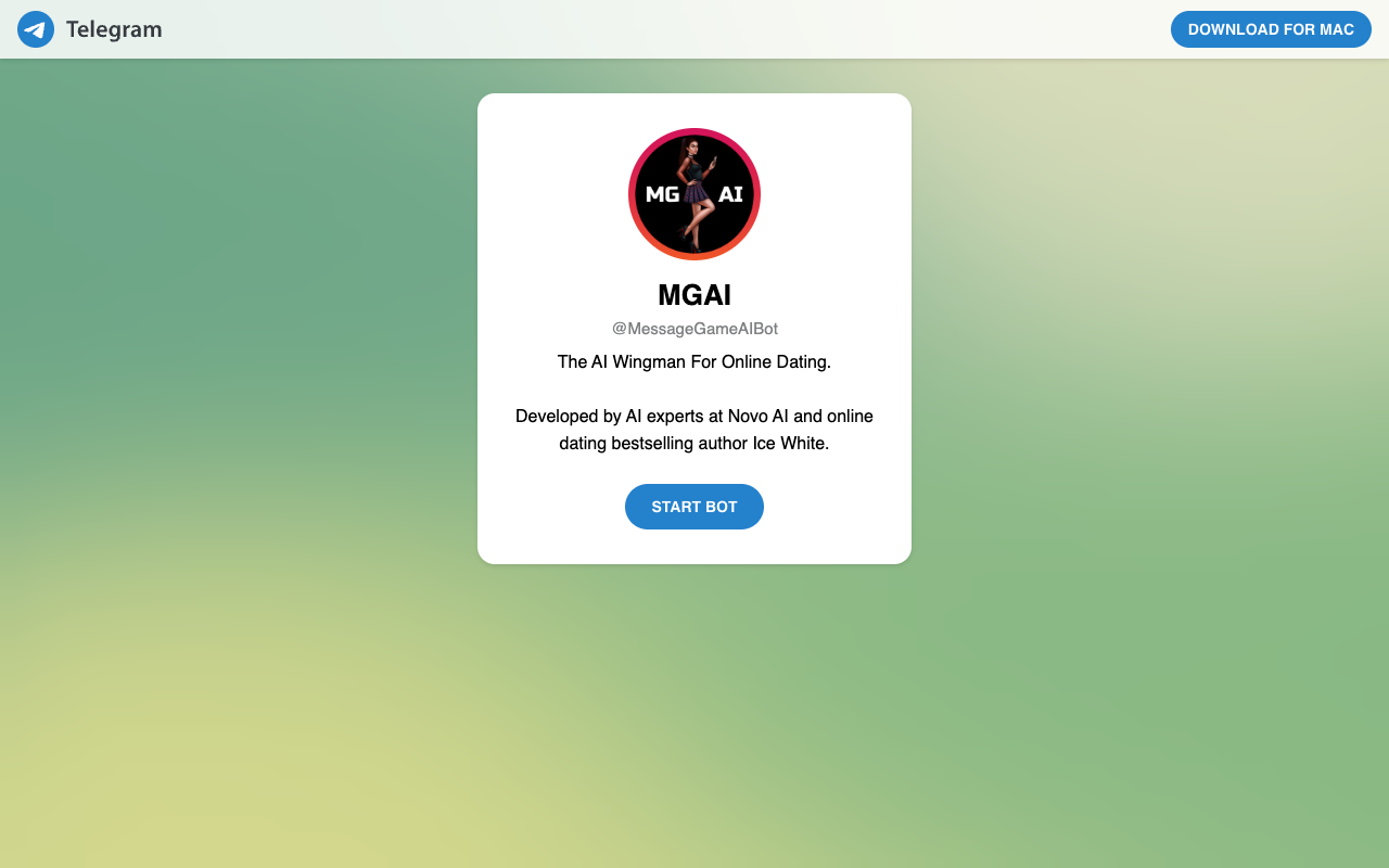 Message Game AI - 在线约会的 AI 搭档 人工智能 在线约会