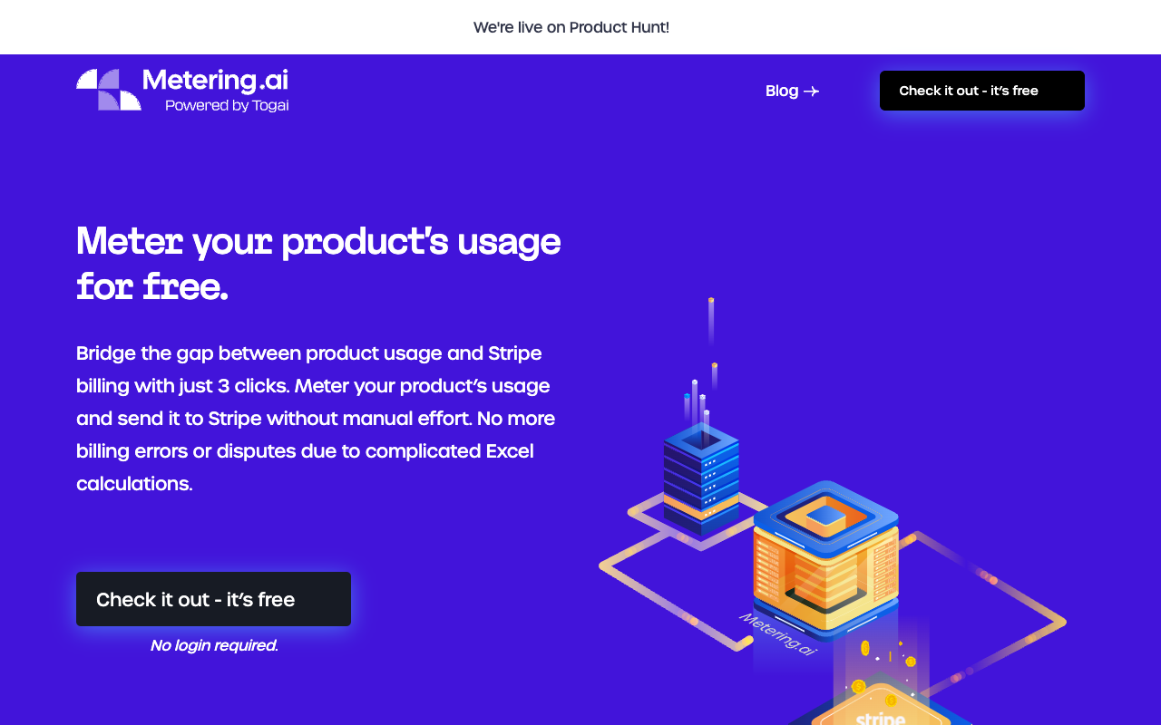 Metering.ai - 自动计量和计费工具