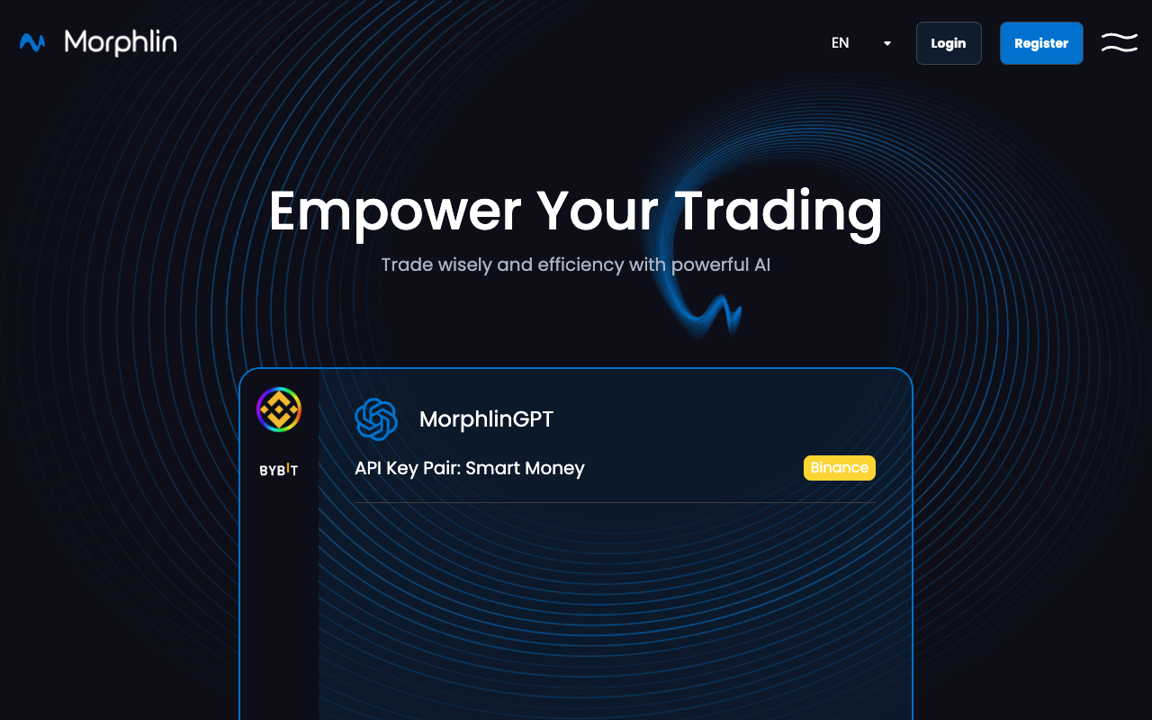 Morphlin - AI Trading 人工智能 交易 金融市场