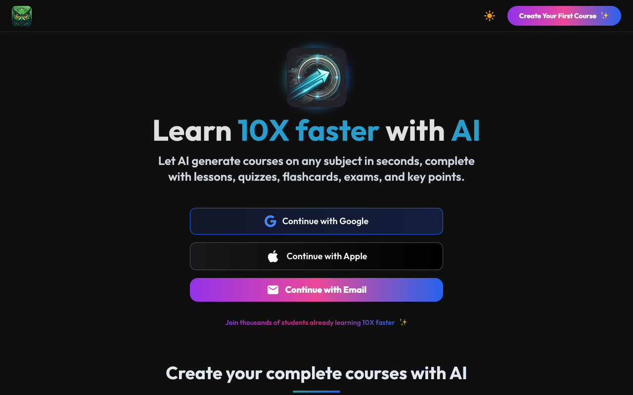 StudyRaid - 利用 AI 创建的课程学习任何内容 教育科技 人工智能 学习应用