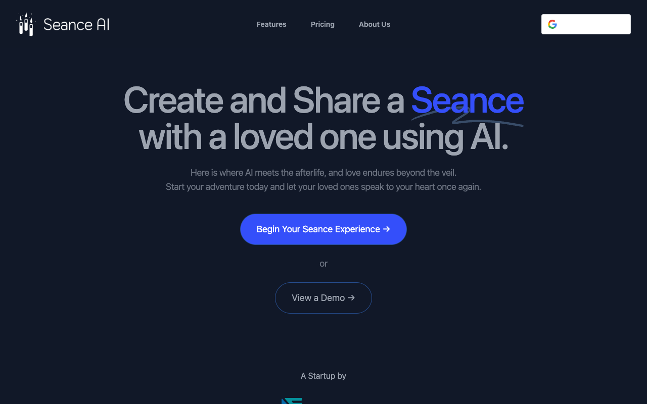 Seance AI - 利用人工智能与逝去的亲人沟通 人工智能 亲人沟通