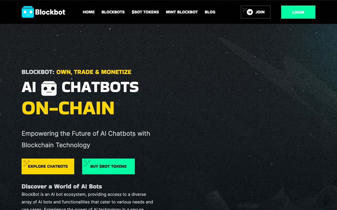 BlockBot - 用区块链技术赋能未来的人工智能聊天机器人