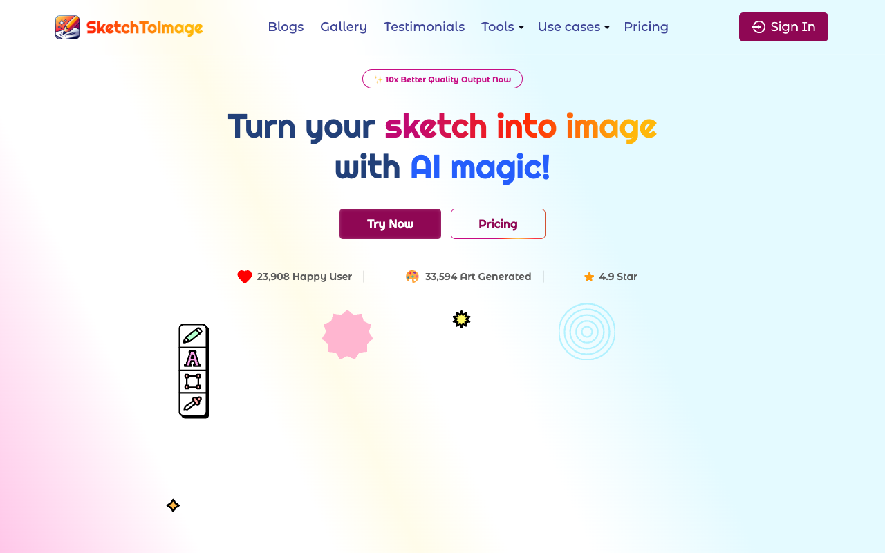 Scribble To Art - 将您的草图变成艺术品的 AI 魔法