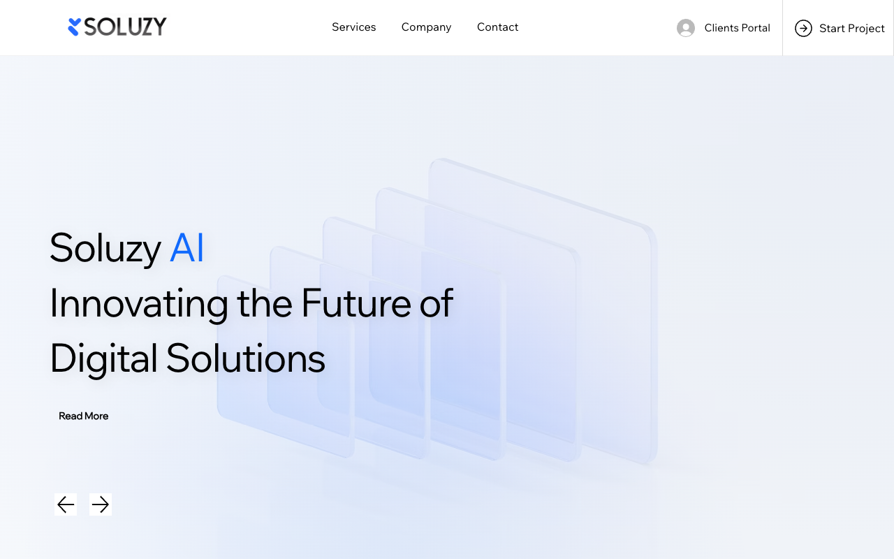 SoluzyAI - 企业 AI 软件解决方案