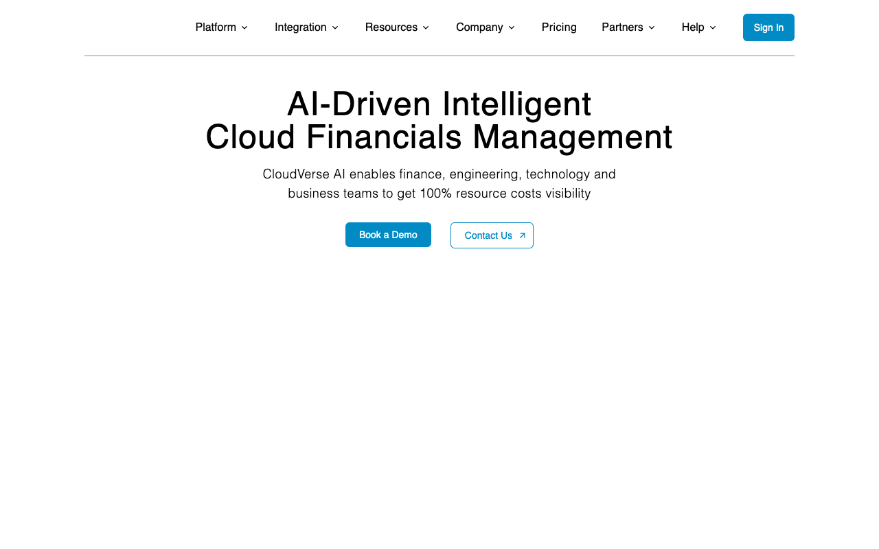 CloudVerse.ai - 重塑多云成本管理