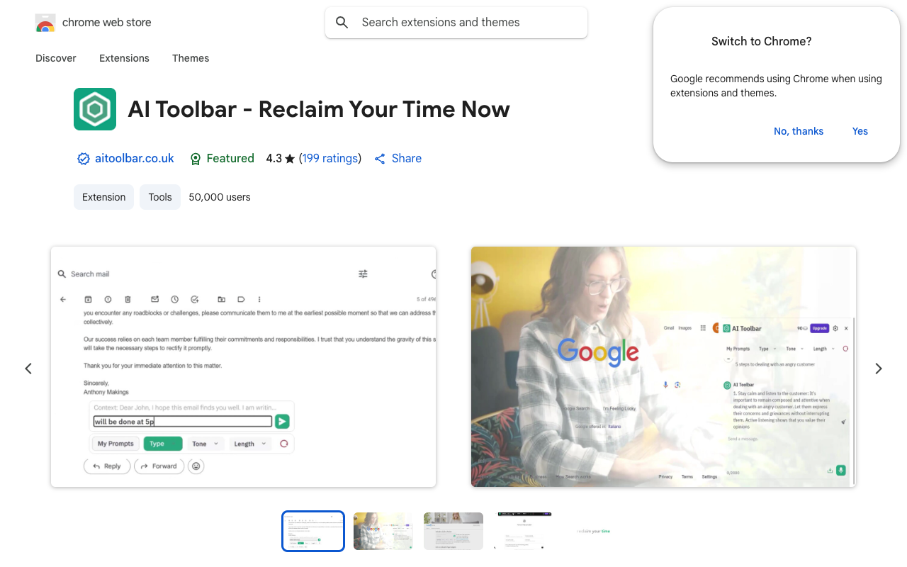 Ultimate Toolbar Gpt- For ChatGpt - Voice Commands, Customizable Prompt Builder, Word/PDF Export