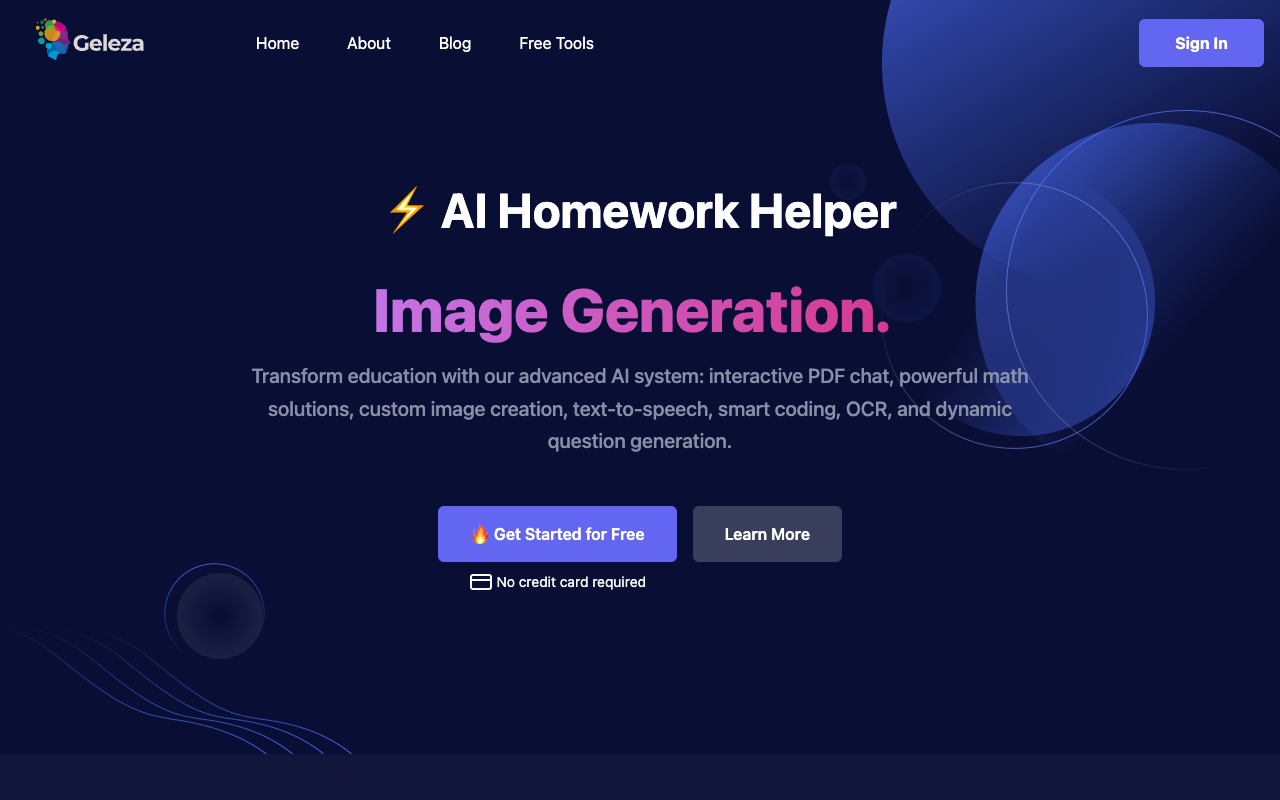 Geleza AI - 汇集一站式 AI 工具和功能