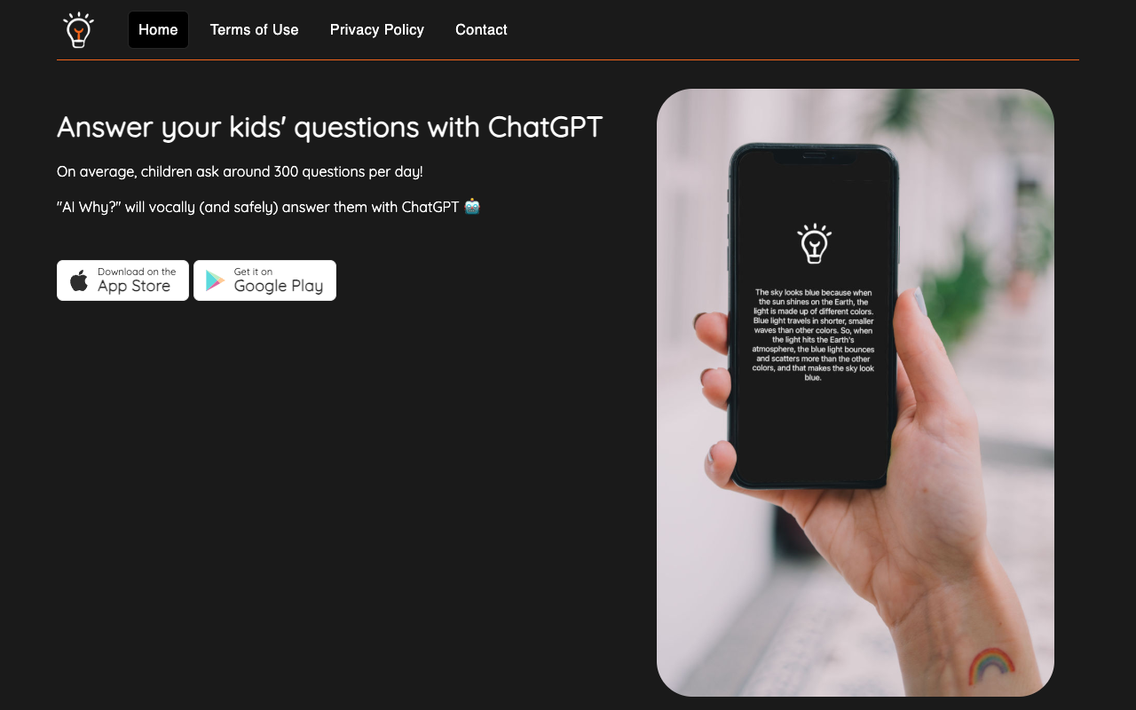 why - 用 ChatGPT 回答孩子的问题