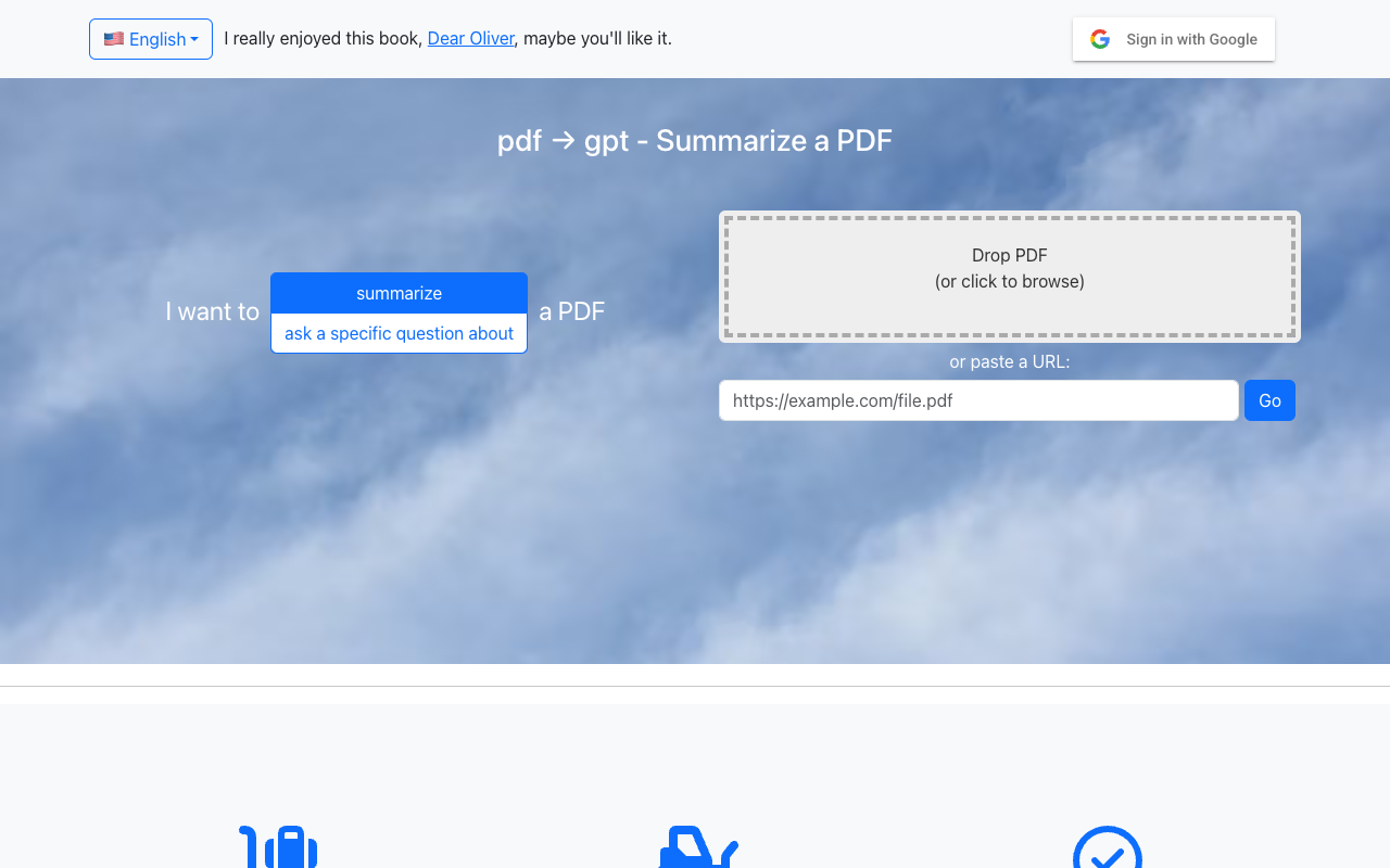 pdf2gpt - 使用 GPT 对大型 PDF 进行摘要 pdf2gpt GPT 摘要