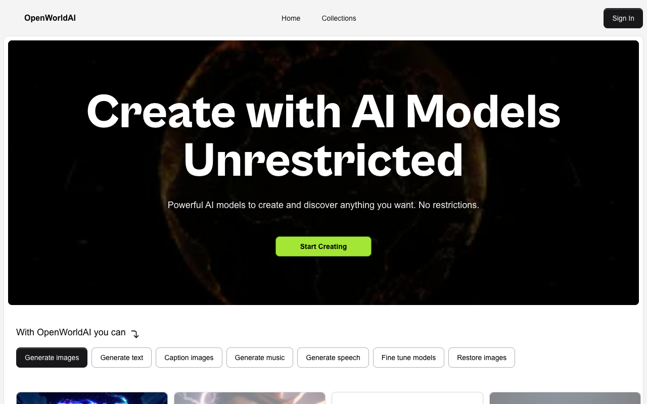OpenWorldAI - 不仅仅是人工智能知识库 人工智能 GPT 聊天插件 AI 商店