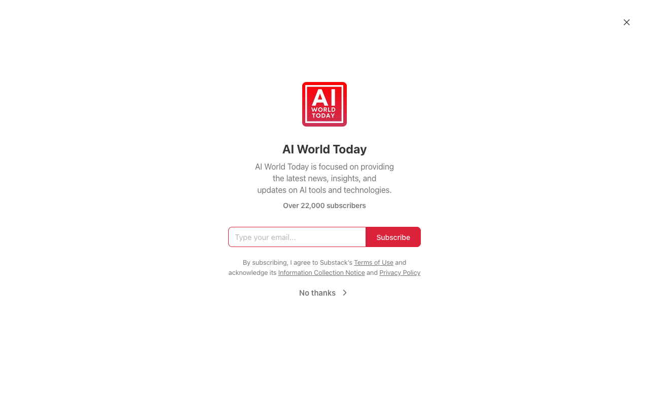 AI World Today - 人工智能工具和技术的最新新闻、见解和更新 人工智能