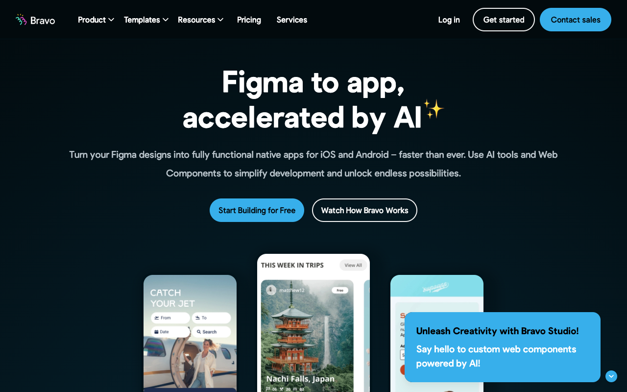 AI 辅助 Bravorizer - 让 Figma 像 Webflow 一样用于原生移动应用