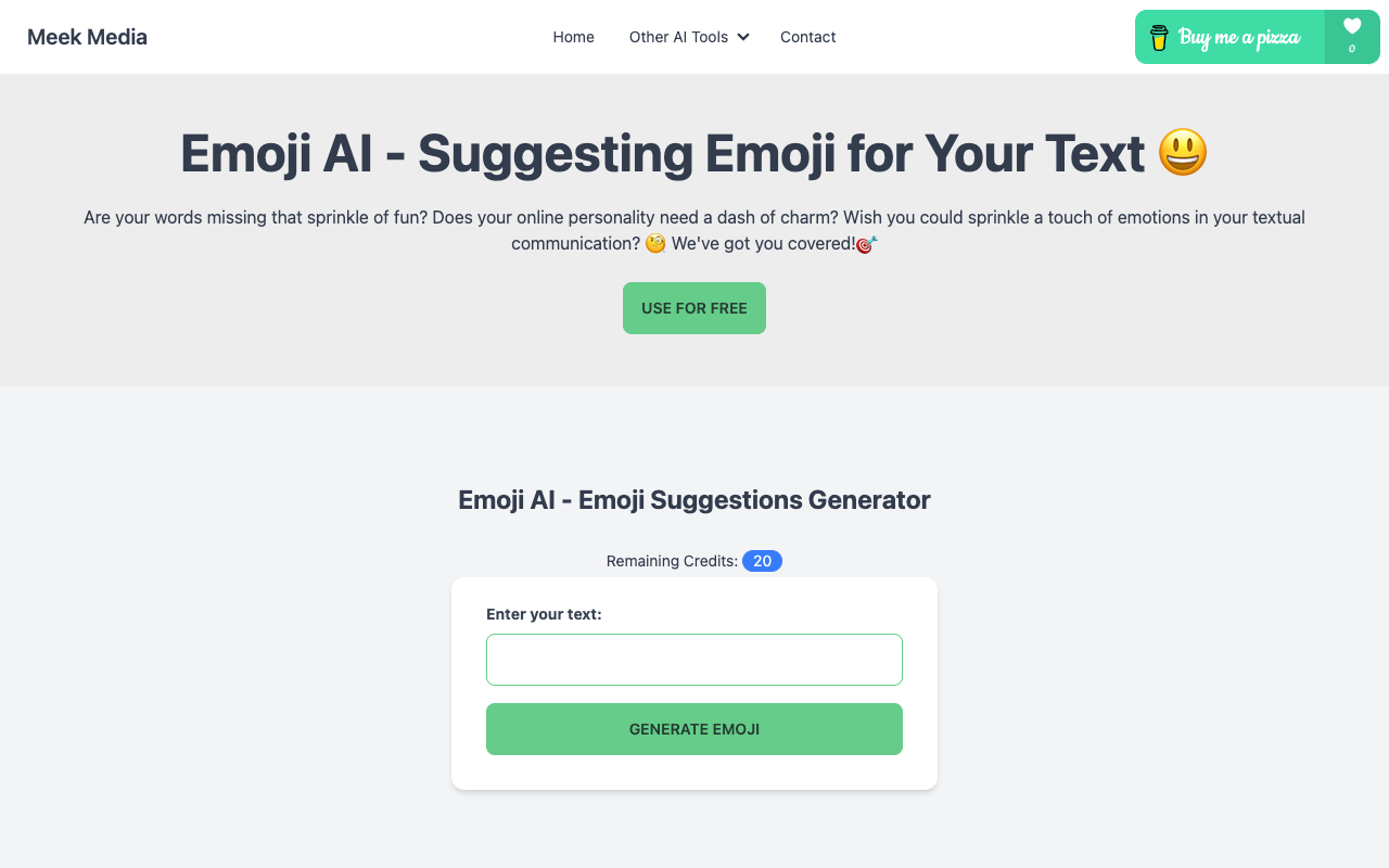 Emoji AI - 为文本提供表情符号建议 - 今天就利用表情符号交流的魔力吧！