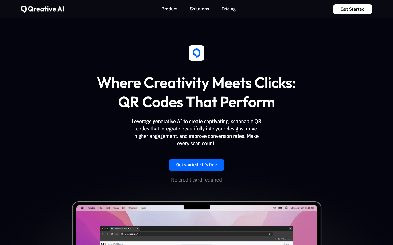 Qreative AI: 艺术 QR 码的创造者 - 基于 AI 技术的生成视觉吸引力 QR 码的平台