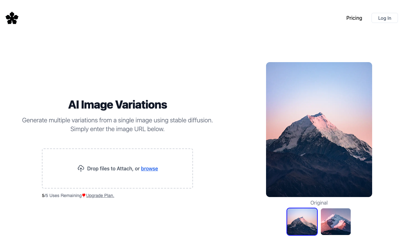 AI Image Variations - 创建任意图像的无限变体 人工智能 图像处理
