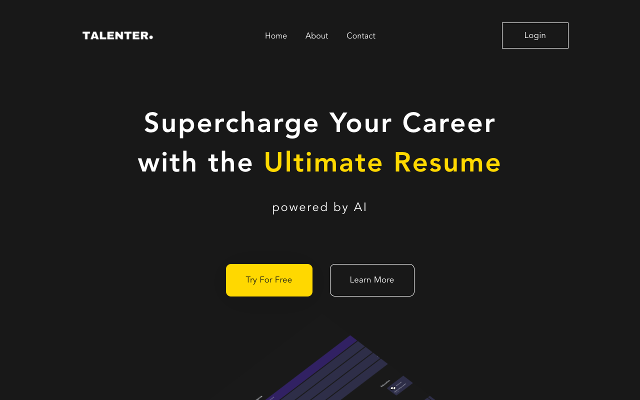 Talenter - AI 助力招聘：简化招聘流程 人工智能 招聘工具 简化流程