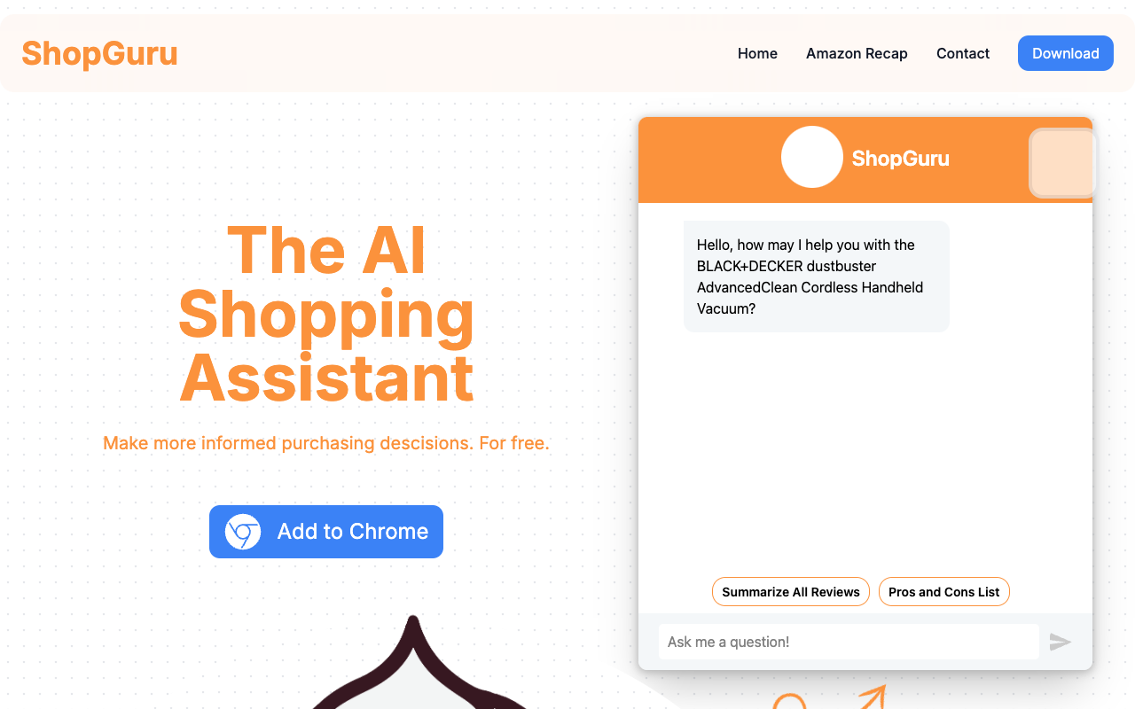 Amazon Guru AI - 亚马逊终极购物助手