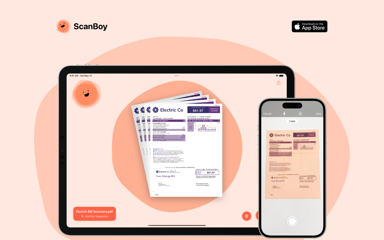 ScanBoy - 使用人工智能技术为您的文档提供 PDF 和 OCR 功能 人工智能 文档扫描