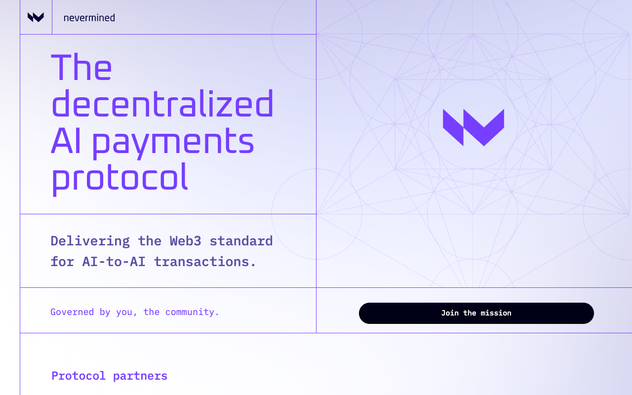 Nevermined - 通过智能订阅实现人工智能和数据的货币化！