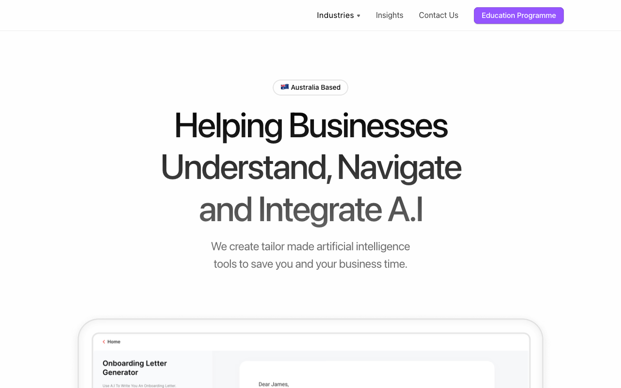 AI Advantage - 帮助企业理解、应对和整合人工智能