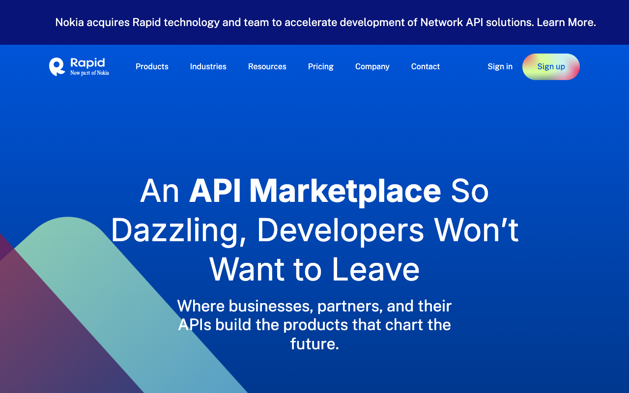 Rapid AI - 提升您的应用程序与前沿智能 API
