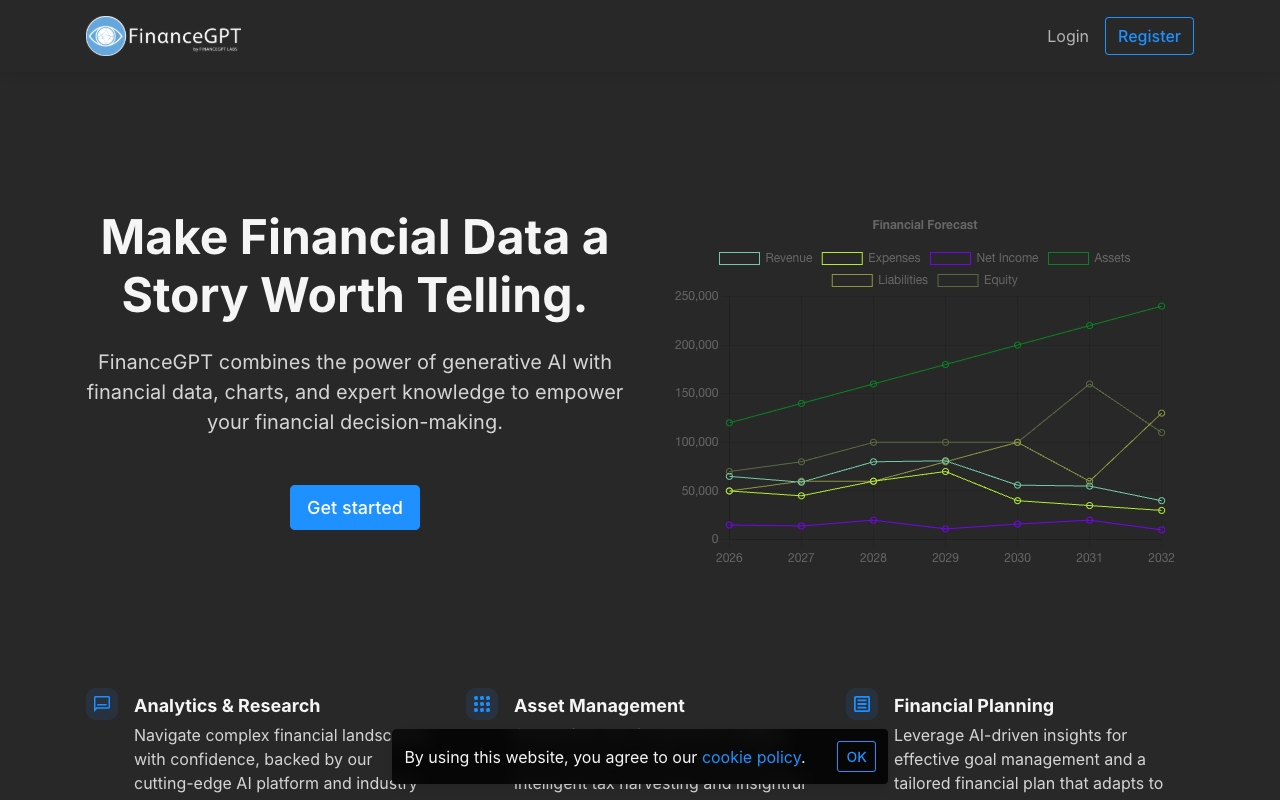 FinanceGPT - 释放生成式人工智能在金融分析中的力量