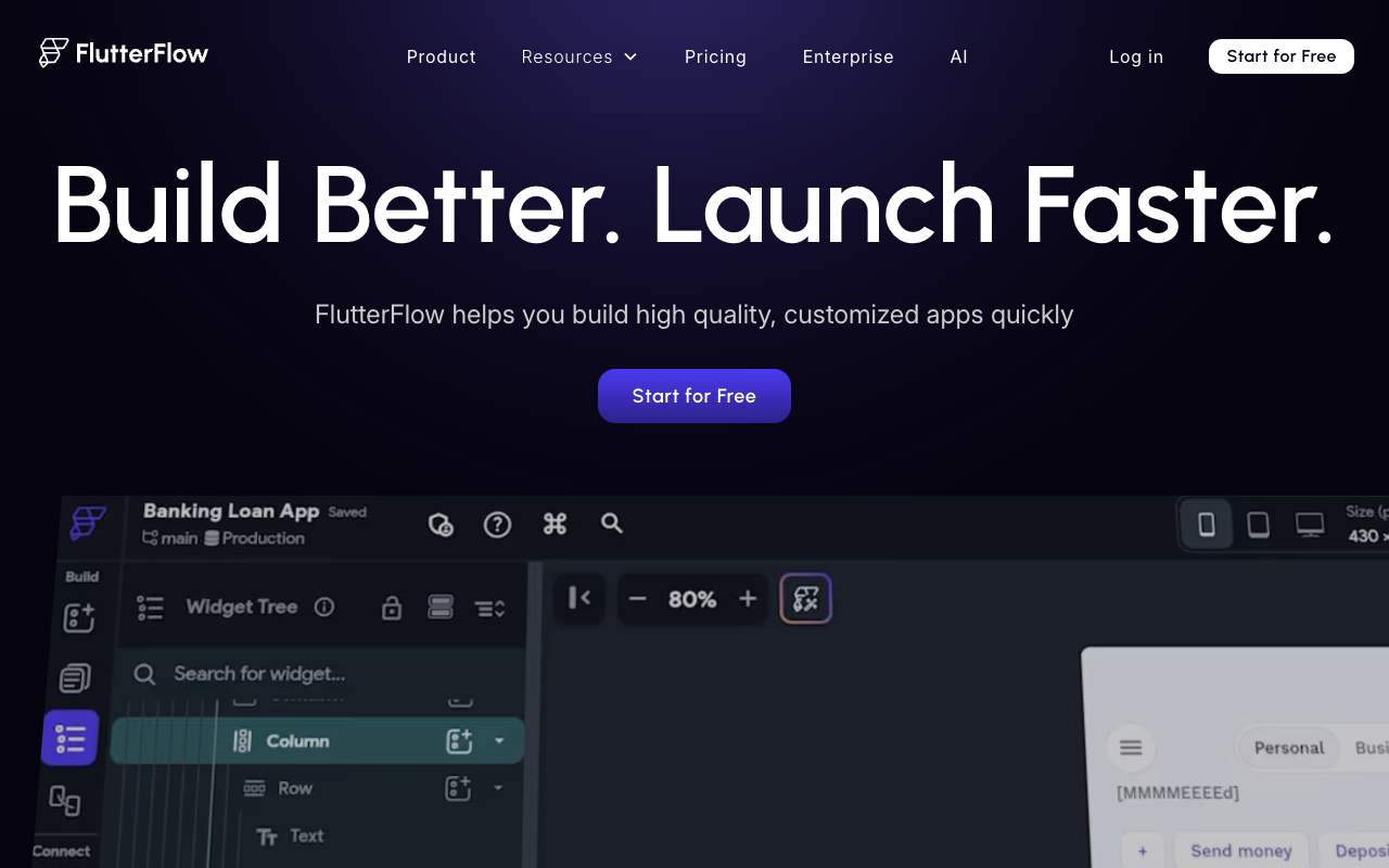 FlutterFlow AI Gen - AI 辅助开发应用