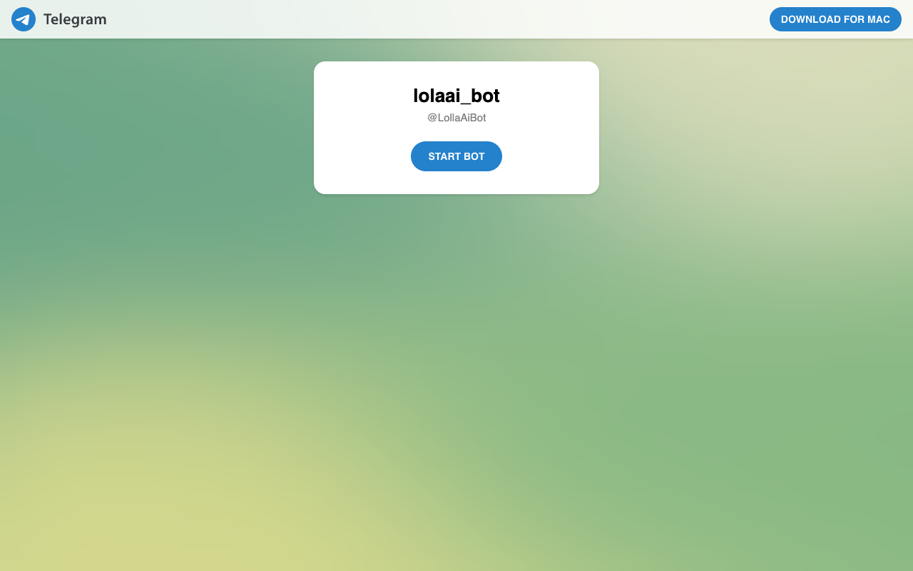 Lolla on Telegram - AI 挑选的每日迷因