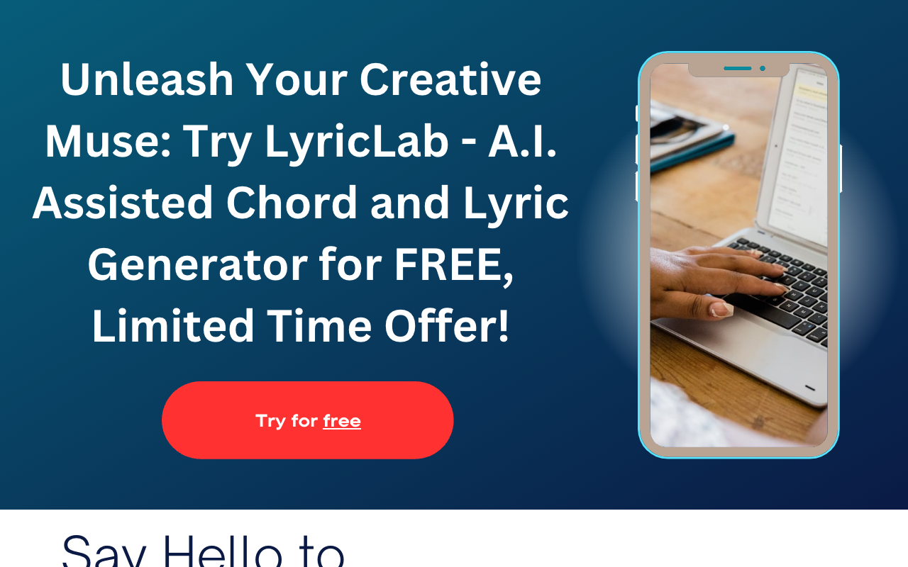 LyricLab - AI 辅助和歌词免费试用