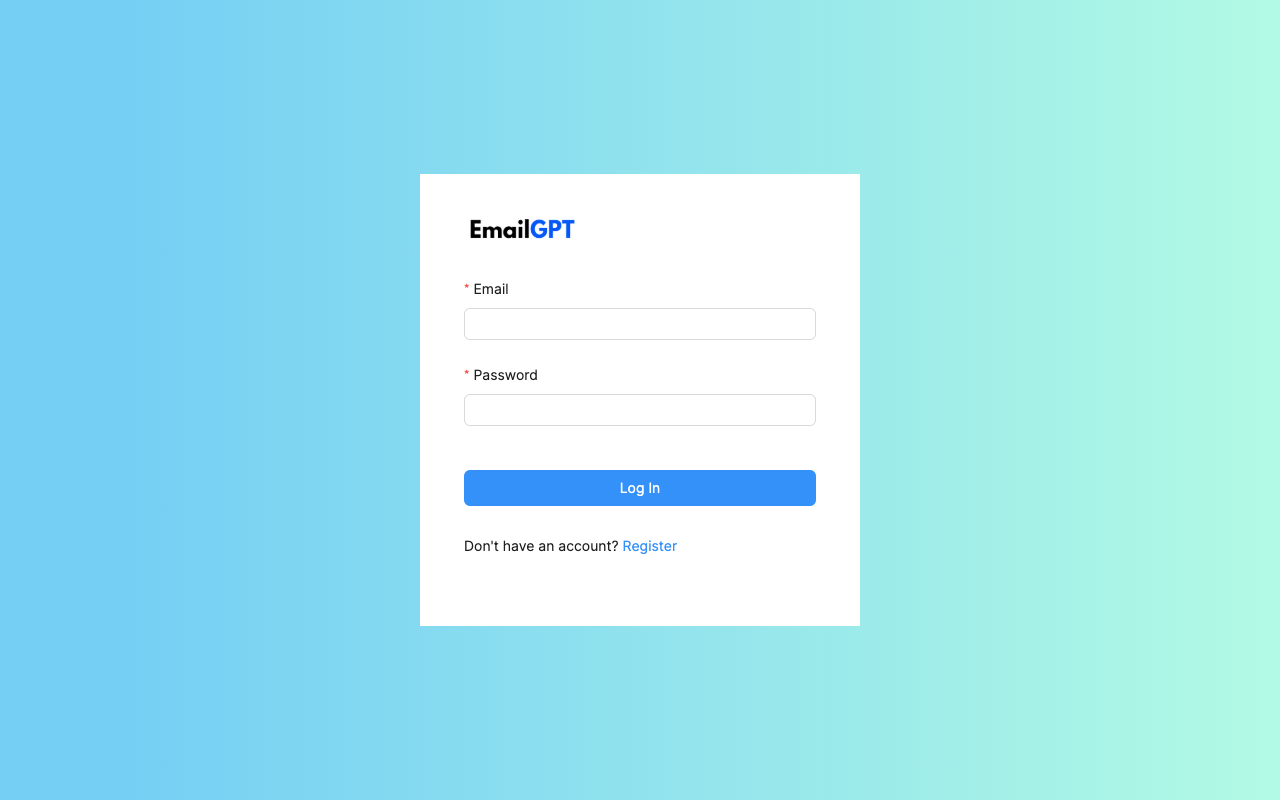 EmailGPT - AI 电子邮件生成器 - 一键创建令人惊叹的营销邮件！ 人工智能 电子邮件生成器