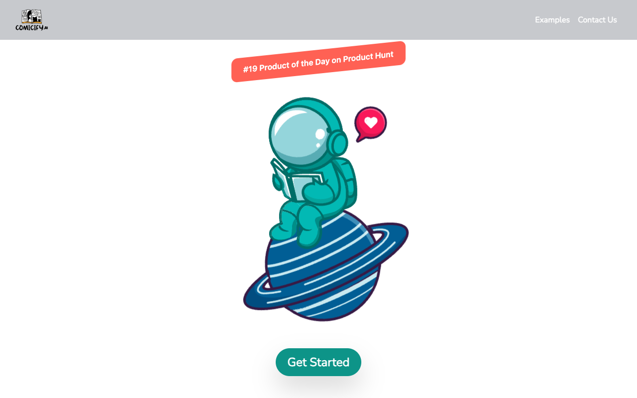 Comicify.ai - 将枯燥的文字转化为漫画冒险 文字转漫画 人工智能