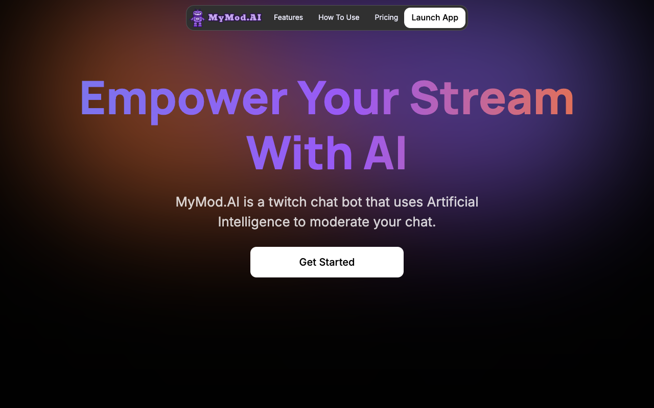 MyMod.AI - 用 AI 强化你的直播