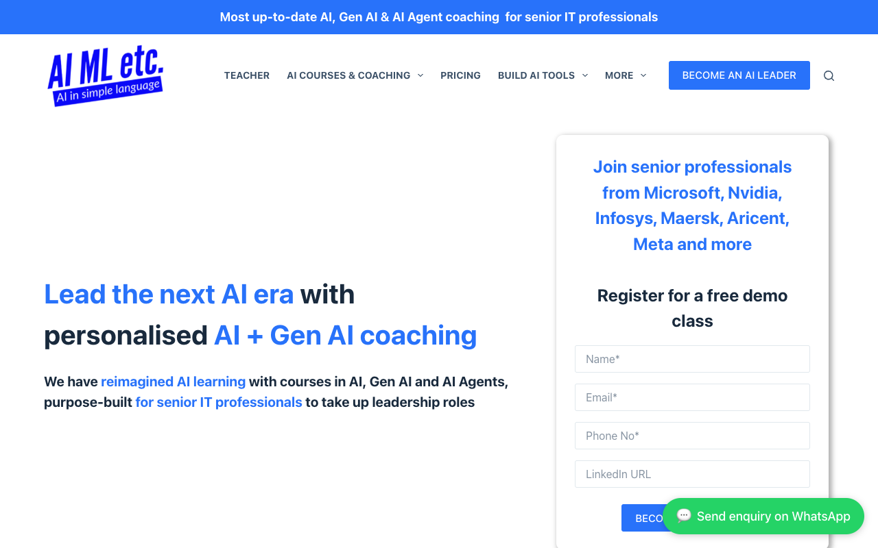 AI ML 等等 - 为非技术专业人士提供无技术术语的人工智能学习
