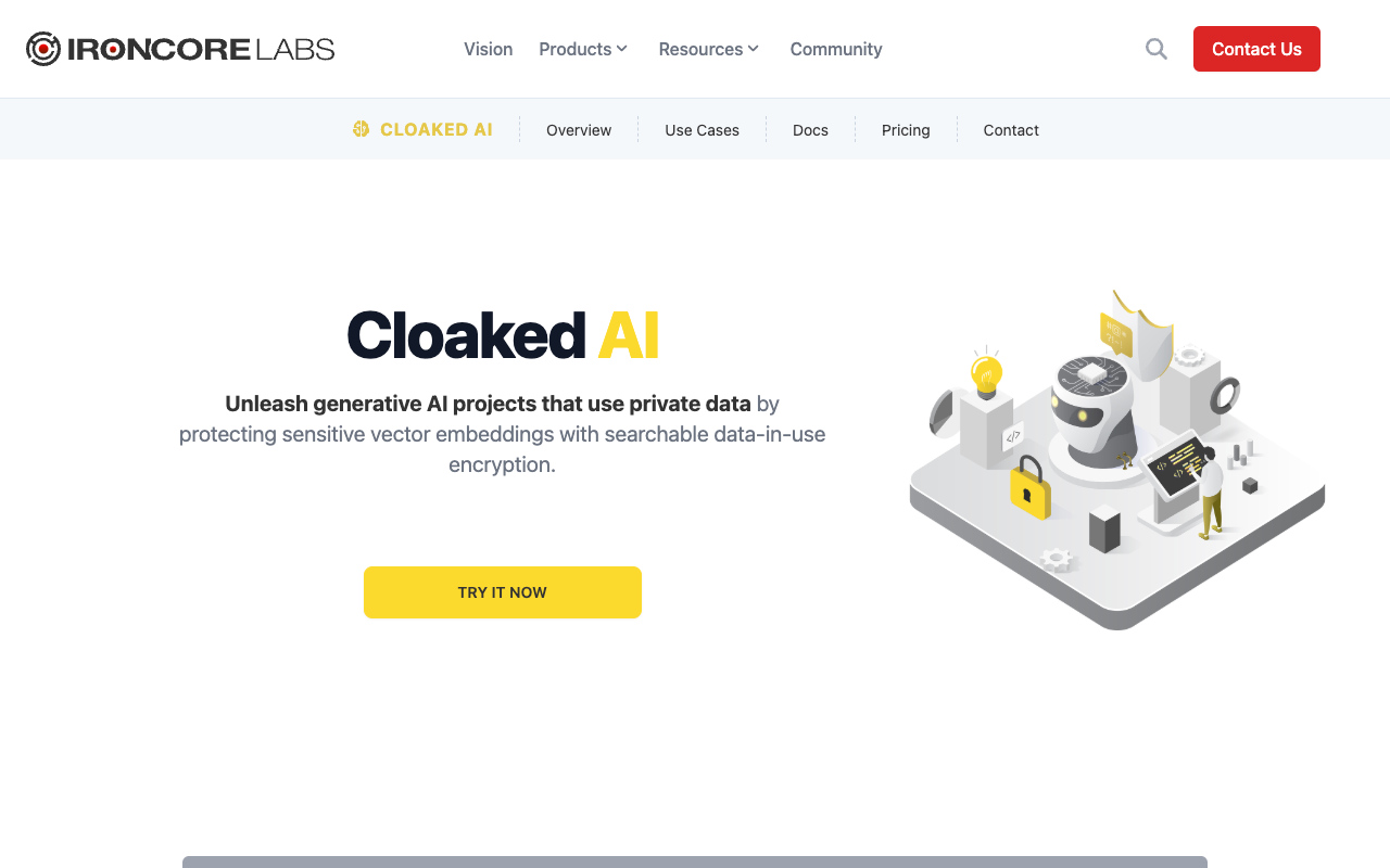 Cloaked AI - 保护存储在向量数据库中的敏感 AI 数据