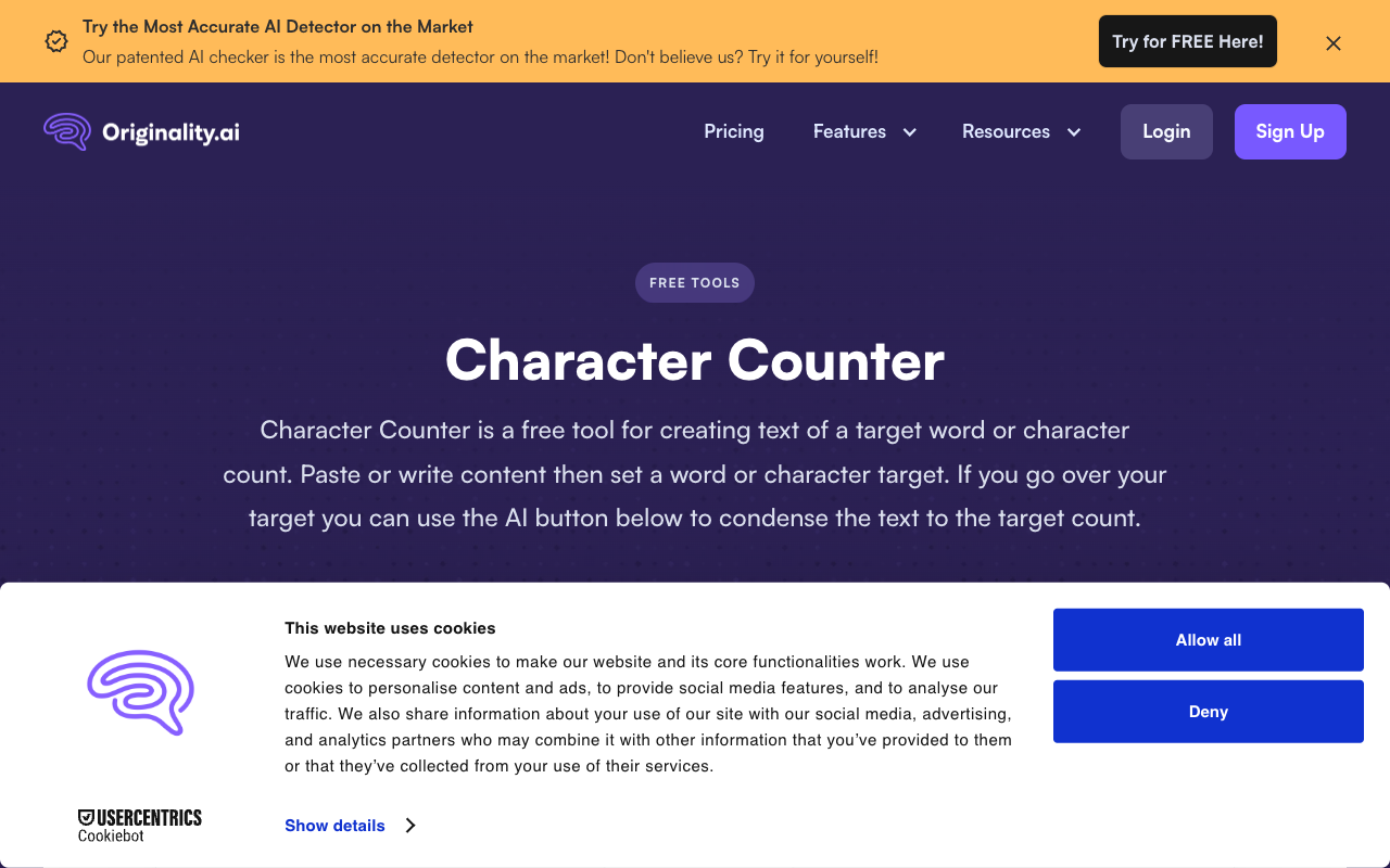 Character Counter - 高亮您设置的限制之外的文本，并使用 AI 进行编辑