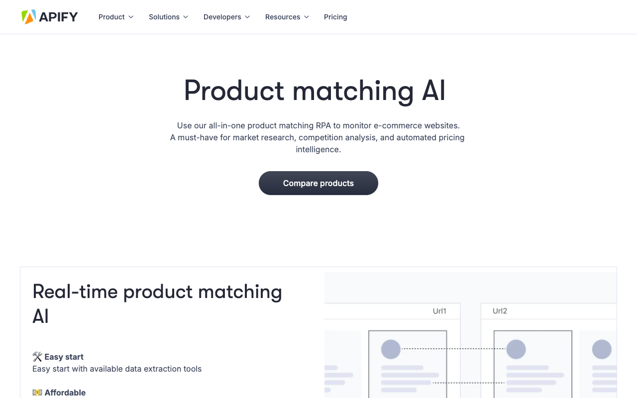 AI Product Matcher - 轻松从多个网站抓取并匹配产品对