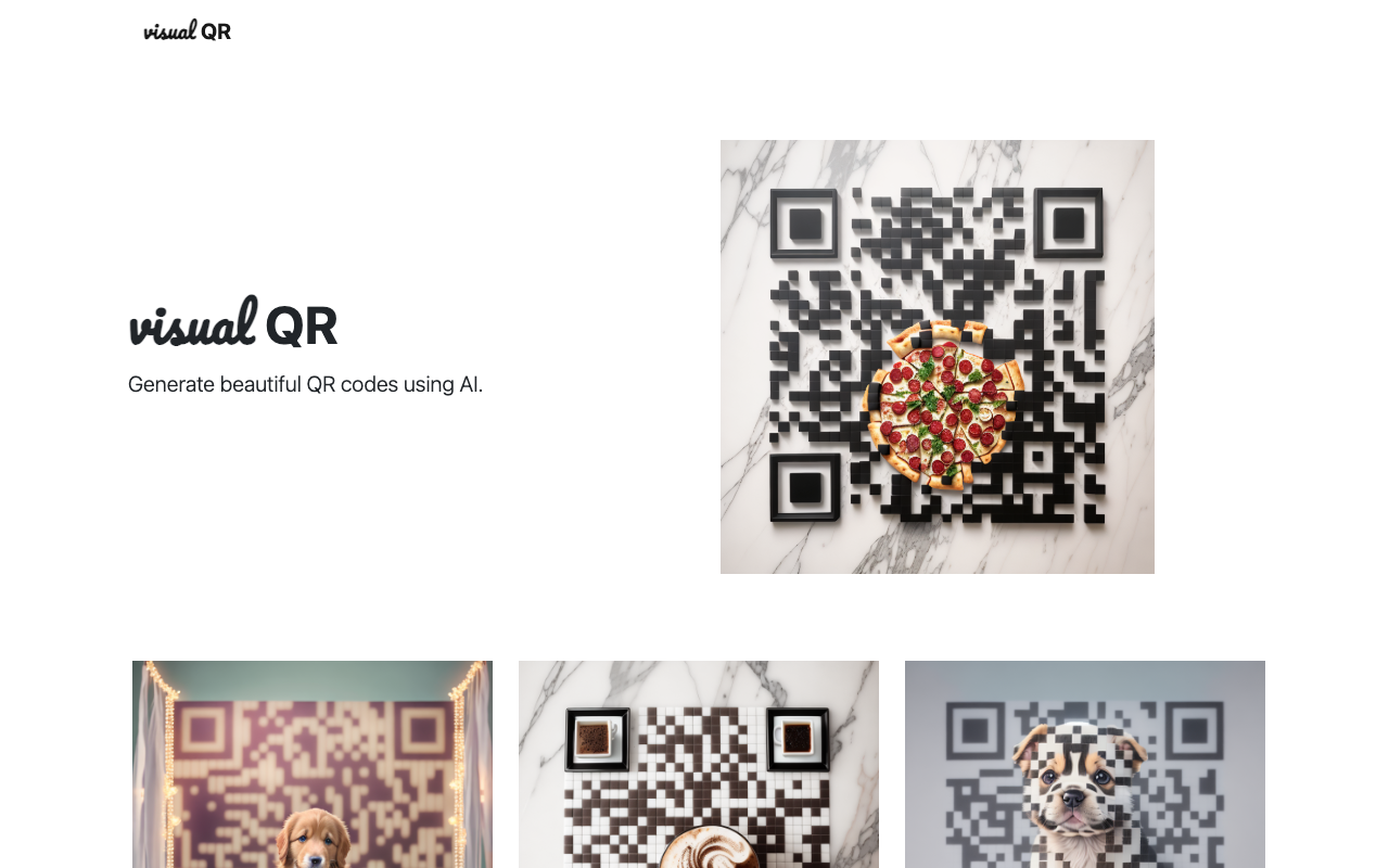 VisualQR - 使用人工智能生成美观的二维码 人工智能 二维码生成