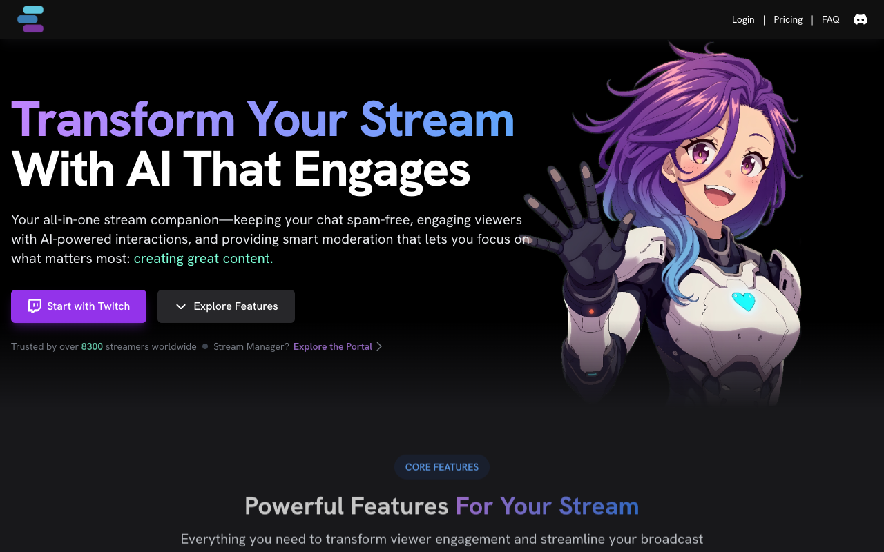 Stream Chat A.I. - 利用人工智能吸引流媒体观众 人工智能 流媒体观众