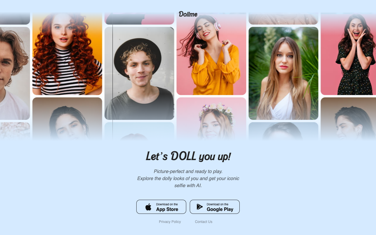 DollMe - 用 AI 变得可爱动人