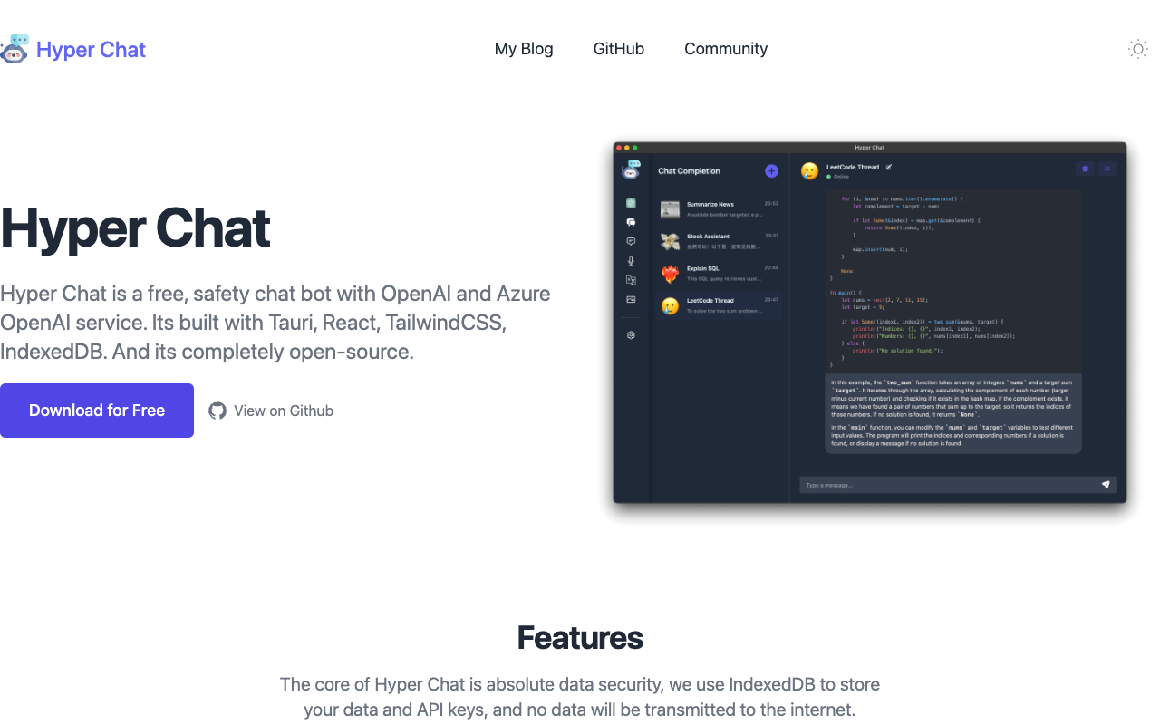 Hyper Chat - AI ChatGPT Bot
